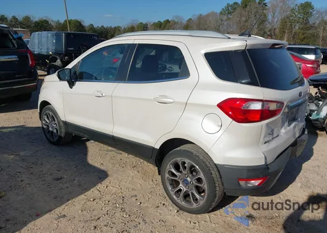 2018 Ford Ecosport Titanium z USA, uszkodzony, nr VIN MAJ6P1WLXJC168425